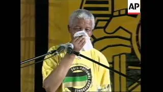 SOUTH AFRICA: ANC 50TH NATIONAL CONFERENCE: MANDELA SPEECH