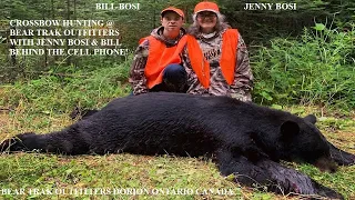 Jenny Bosi with AWESOME Bear @beartrackoutfitters1054 PERFECT SHOT GOES ONLY A FEW YARDS!