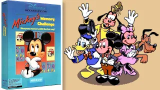 Mickey's Memory Challenge (1990) [PC, DOS] longplay