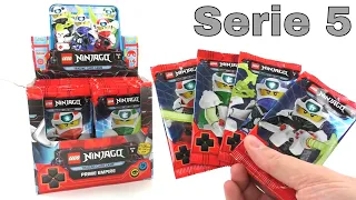 LEGO Ninjago Trading Card Game Serie 5 / komplettes Display Unboxing / 50 Booster / Pack Opening