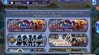 Heretic Quest Return - Range's Chasm : Catalyst Completed #DFFOO Global