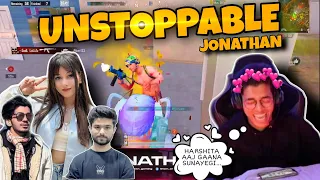 JONATHAN's UNSTOPPABLE KNOCKOUTs | HARSHITA SING A SONG💖💕| ZGod | LoLzZzz😂 | FULL ON BAKKCHOODI | MN