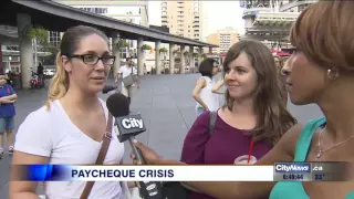 Video: Majority of Canadians live paycheque-to-paycheque