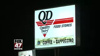 Lansing police investigating early morning robbery at Quality Dairy