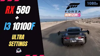 Forza Horizon 5 | rx 580 8gb+ i3-10100f | ultra settings 1080p