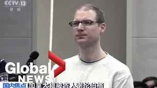 China state media broadcasts Canadian being sentenced to death for drug smuggling