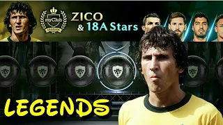 ZICO & 18A Stars PES 2018 Mobile