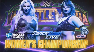 Charlotte Flair Vs Asuka Campeonato Femenino Smackdown - WWE WrestleMania 34 (En Español)