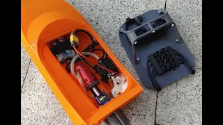 3D列印的遙控噴射船 | M-Jet Sprint 3D printed RC Jetsprint Boat