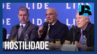 Dois ministros do STF são hostilizados durante conferência em Nova York