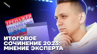 Итоговое сочинение 2023: мнение эксперта | Русский язык ЕГЭ 2023 | Александр Долгих