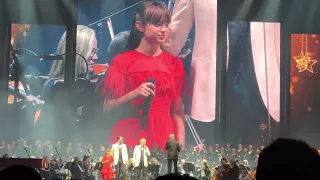 Andrea Bocelli concert at MGM Las Vegas 12/3/22 - Joy to the World (Feat. Matteo & Virginia)