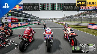 MotoGP 23 - 120% EXTREME Difficulty | SanMarinoGP Race | Ultra High Graphics Gameplay (4K/60FPS)