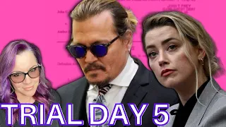 Lawyer Reacts | Johnny Depp v. Amber Heard Trial Day 5. Morning Testimony. Keenan Wyatt.