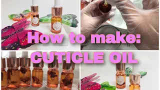 ENTREPRENEUR LIFE EP: 6 | THE MAKING OF CUTICLE OILS