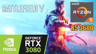 Battlefield V | Nvidia RTX 3080 | Ryzen 5 3600 | 1080p Gameplay Benchmarks