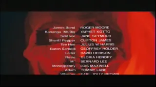 Live And Let Die (1973) End Credits (MGM+ Hits 2023)