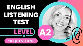 A2 English Level Listening Test | Practice Pre-Intermediate Listening Comprehension with Quiz