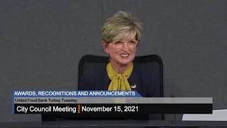 City Council Meeting - 11/15/2021