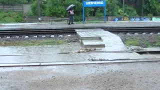 Потоп на платформе Шевченко, Одесса