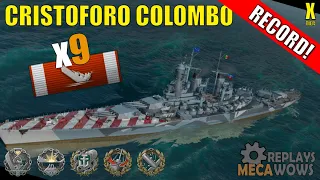 Cristoforo Colombo 9 Kills & 197k Damage | World of Warships Gameplay