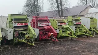 Продажа прессов, сезон 2022 года Claas, John Deere, Sipma, Welger.