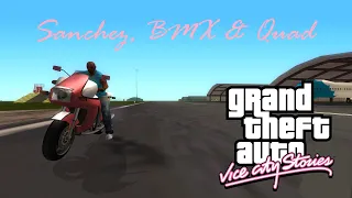 GTA: Vice City Stories - Sanchez, BMX & Quad / Санчес, BMX и Тягач (No Commentary)