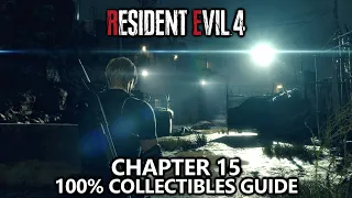 Resident Evil 4 - All Collectibles - Chapter 15 (Treasures, Castellans, Weapons, Upgrades, Recipes)