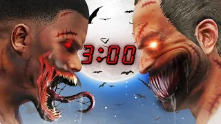 3 AM FRANKLIN vs 3 AM TREVOR In GTA 5 (Scary)