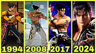 Evolution of Jin Kazama in Tekken Games [1994 - 2024]