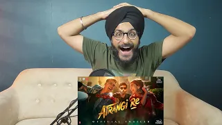 Atrangi Re Trailer Reaction | Akshay Kumar | Dhanush | Sarah Ali Khan | Aanand L Rai