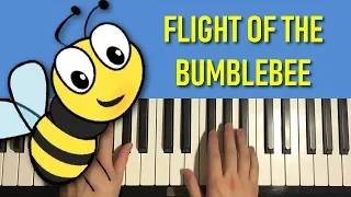 Flight Of The Bumblebee (Piano Tutorial Lesson)