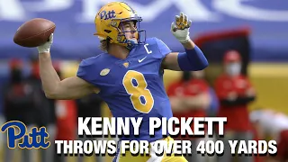 Pitt QB Kenny Pickett Throws For Over 400 Yards