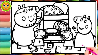 Peppa Pig Bedtime Story Peppa Pig Official Full Episodes || Peppa Pig coloring pages
