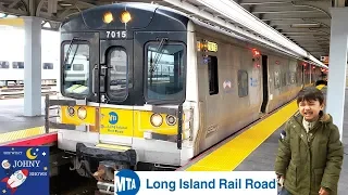 Johny's MTA Subway Train Ride On Long Island Railroad From Atlantic Terminal To Jamaica Station