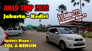 Road Trip JAKARTA-KEDIRI JAN 2022 - Total Biaya TOL & BENSIN ? | Tol Transjawa | Toyota Rush