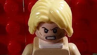 Levi vs the beast titan in lego