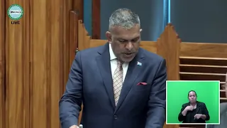 Fijian Minister for Commerce, Trade and Tourism delivers response to the 2021-2022 Revised Budget