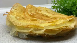 Безглютеновые, тончайшие и очень вкусные блины!🥞 Блины без вреда для фигуры!🥮 Любимый рецепт!