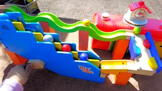 Marble run race  ☆ Summary video of over 10 types of Big Colorful marble .Compilation  1h video ！