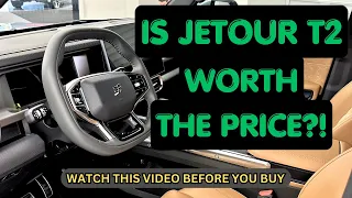 Jetour T2 Cheap Luxury SUV 2024 | Is Chinese Car Worth it?