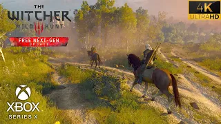 The Witcher 3: Wild Hunt Next Gen Xbox Series X Gameplay 4k60fps Video