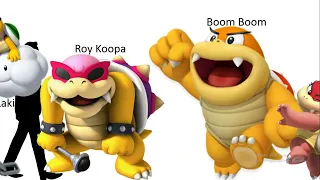 Super Mario Characters Size Comparison HD