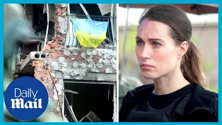 Ukraine: Finnish PM visits destroyed Ukrainian town of Bucha