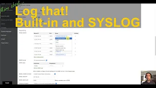 Meraki - Log that! Built-in and SYSLOG