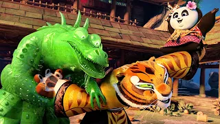 10 minutes of Awesome Animal fighting in Kung-Fu Panda 3 🌀 4K