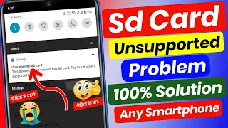 How to fix unsupported sd card problem | unsupported sd card |unsupported sd card problem solve 100%