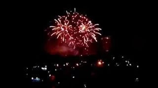 Первый новогодний салют в ДНР(The first New Year's fireworks in the DNR)