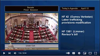Senate Floor Session - 04/12/23