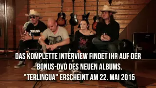 MONO INC. - Auszug aus dem Interview der Bonus DVD von "Terlingua".